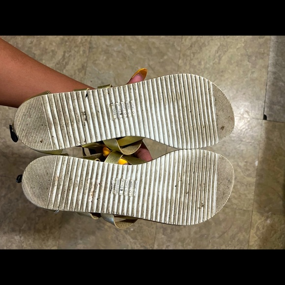 Blowfish (brand) Gold flat sandals - Picture 3 of 6